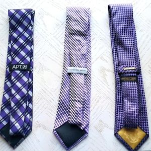Lot of 3 Purple Ties
